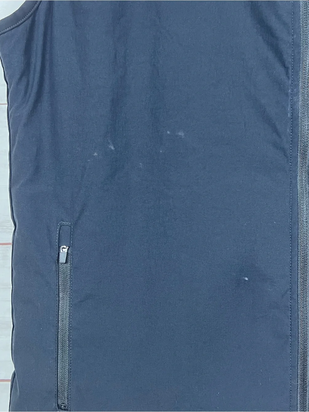 Goruck Vest Of Power Men's XL Black Fleece Lined Polartec Full Zip Softshell